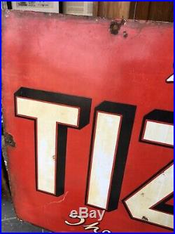 Vintage Tizer Enamel Sign