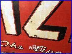 Vintage Tizer Enamel Sign