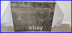 Vintage Torbay Paint Stocked Here enamel sign Large Man Cave