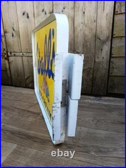 Vintage Walls Ice Cream Double Sided Tin Sign Not Enamel