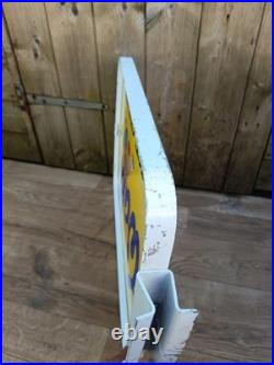 Vintage Walls Ice Cream Double Sided Tin Sign Not Enamel