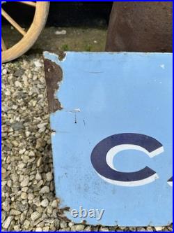 Vintage Wills Capstan Enamel Metal Sign 59 X 18 Inches