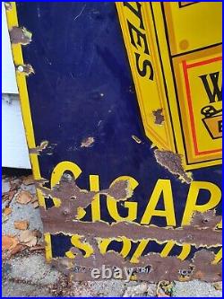 Vintage Wills Cigarette Enamel Sign