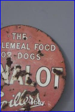 Vintage Winalot Enamel Sign