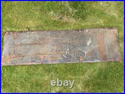Vintage antique Enamel Advertising Sign Lyons Coffee Tea Old kitchen drink cafe