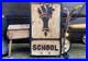 Vintage_c1950s_Pre_Worboys_SCHOOL_Alloy_Road_Sign_Not_Enamel_Advertising_01_tiy
