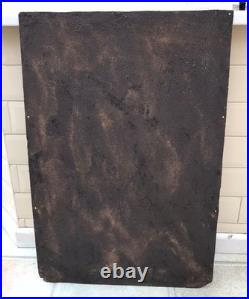 Vintage enamel looking sign SUN office insurance classic car