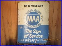 Vintage enamel sign