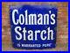 Vintage_enamel_sign_Colman_s_Starch_is_warranted_pure_Rare_blue_background_01_btnh