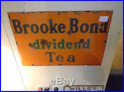 Vintage enamel sign brooke bond