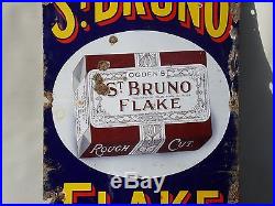 Vintage enamel sign st Bruno