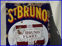 Vintage enamel sign st Bruno