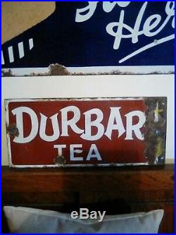 Vintage enamel signs