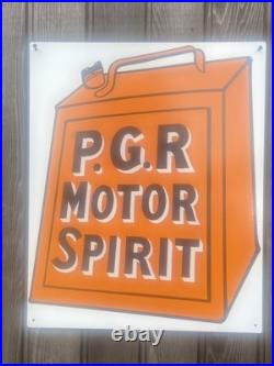 Vintage enamel signs original petrol