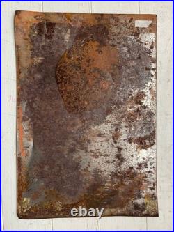 Vintage enamel tin sign advertsing matches butterfly india