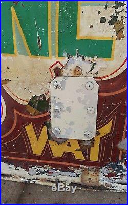 Vintage fairground sign enamel sign /sign wall art Pub Themed Sign Collectors Ta