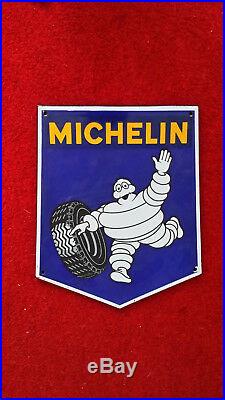 Vintage michelin enamel sign