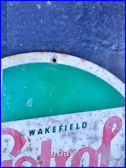 Vintage original Castrol tin sign not ENAMEL by cowling