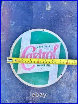 Vintage original Castrol tin sign not ENAMEL by cowling