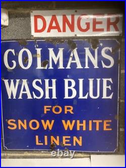 Vintage porcelain enamel advertising signs x 12 Vintage porcelain enamel advertising signs x 12