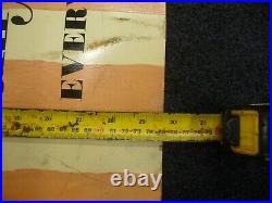 Vintage sign, not enamel sign, worldwide shipping