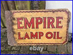 Vintage signs original enamel motor