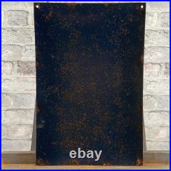 WANDERER Enamel Sign 19.3x12.6 (49x32cm) Rare Vintage Bike Showroom Metal Decor WANDERER Enamel Sign 19.3x12.6 (49x32cm) Rare Vintage Bike Showroom Metal Decor
