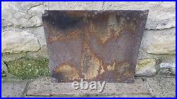 Warning Official Notice Vintage Original Enamel Sign Warning Official Notice Vintage Original Enamel Sign