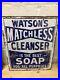 Watsons_Matchless_Cleanser_Soap_Vintage_Original_Enamel_Sign_01_bwg