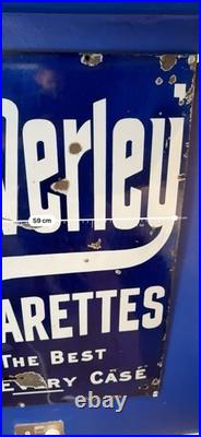 Waverley Cigarettes The Best in Every Case Original Enamel Sign 60x88cm Large