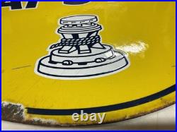 Wills Capstan Vintage Double Sided Enamel Sign