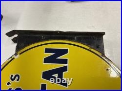 Wills Capstan Vintage Double Sided Enamel Sign