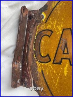 Wills Capstan Vintage Double Sided Enamel Sign