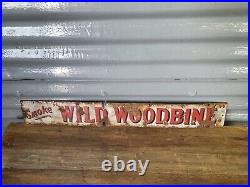Wills Woodbine Vintage Enamel Sign