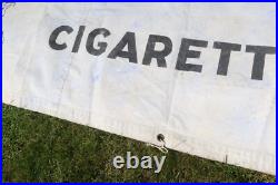 Wills's Capstan Cigarettes Advertising Canvas Banner Poster Sign Vintage enamel