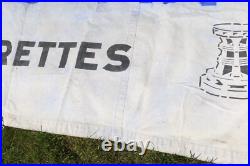 Wills's Capstan Cigarettes Advertising Canvas Banner Poster Sign Vintage enamel
