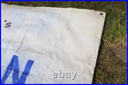 Wills's Capstan Cigarettes Advertising Canvas Banner Poster Sign Vintage enamel