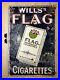 Willss_Flag_Cigarettes_Vintage_Original_Enamel_Sign_01_fs